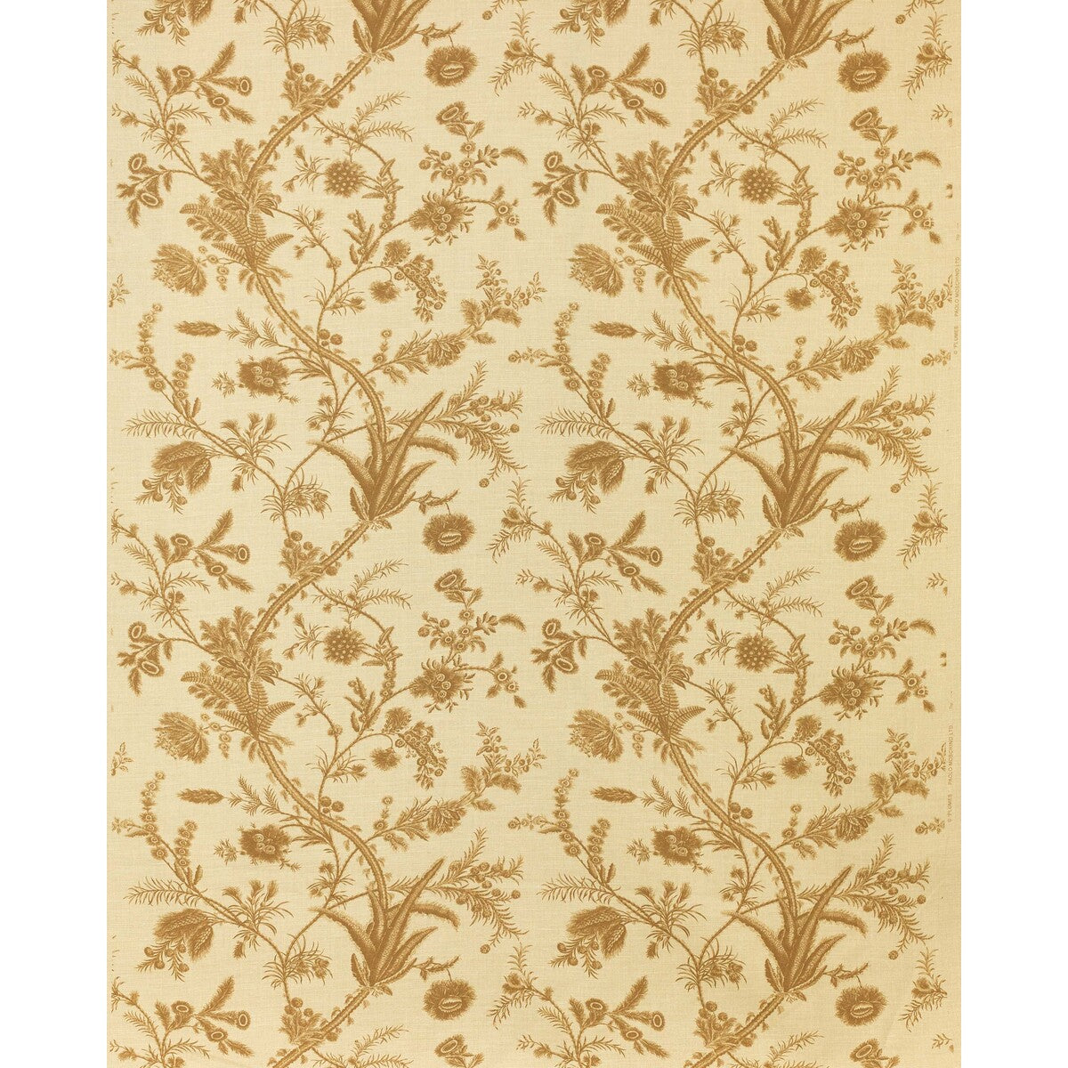 Plumes fabric in caramel color - pattern 2022123.166.0 - by Lee Jofa in the Paolo Moschino Persepolis collection