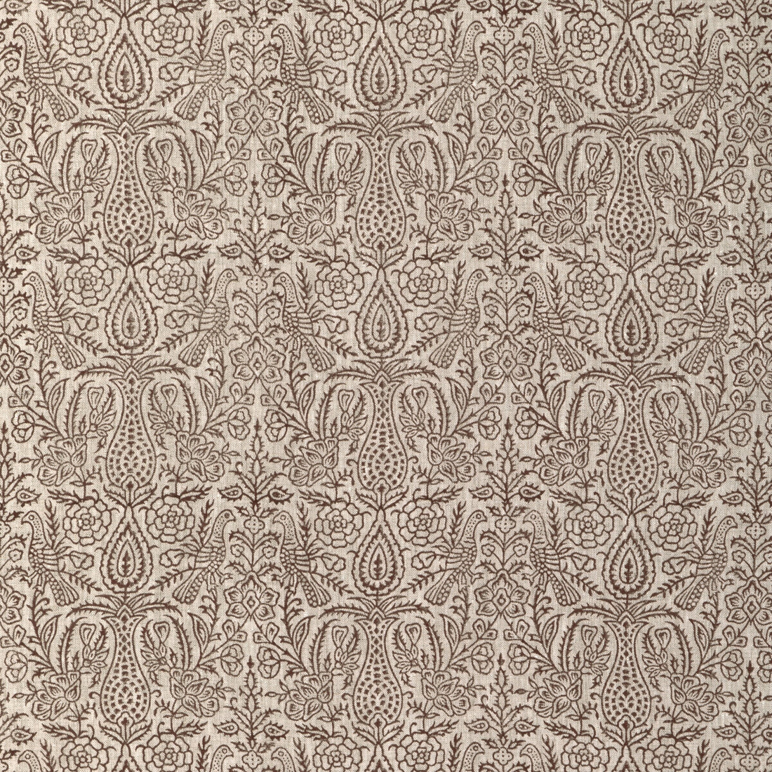 Haven Handblock fabric in java color - pattern 2023101.6.0 - by Lee Jofa in the Clare Prints collection