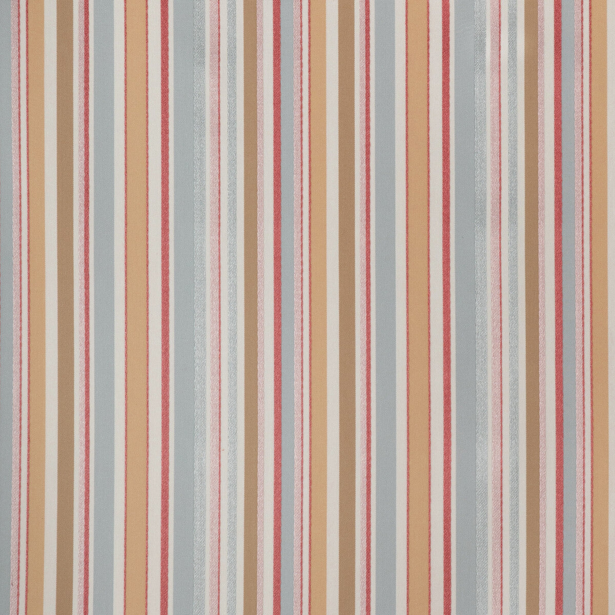 Siders Stripe fabric in rose/blue color - pattern 2023103.517.0 - by Lee Jofa in the Highfield Stripes And Plaids collection