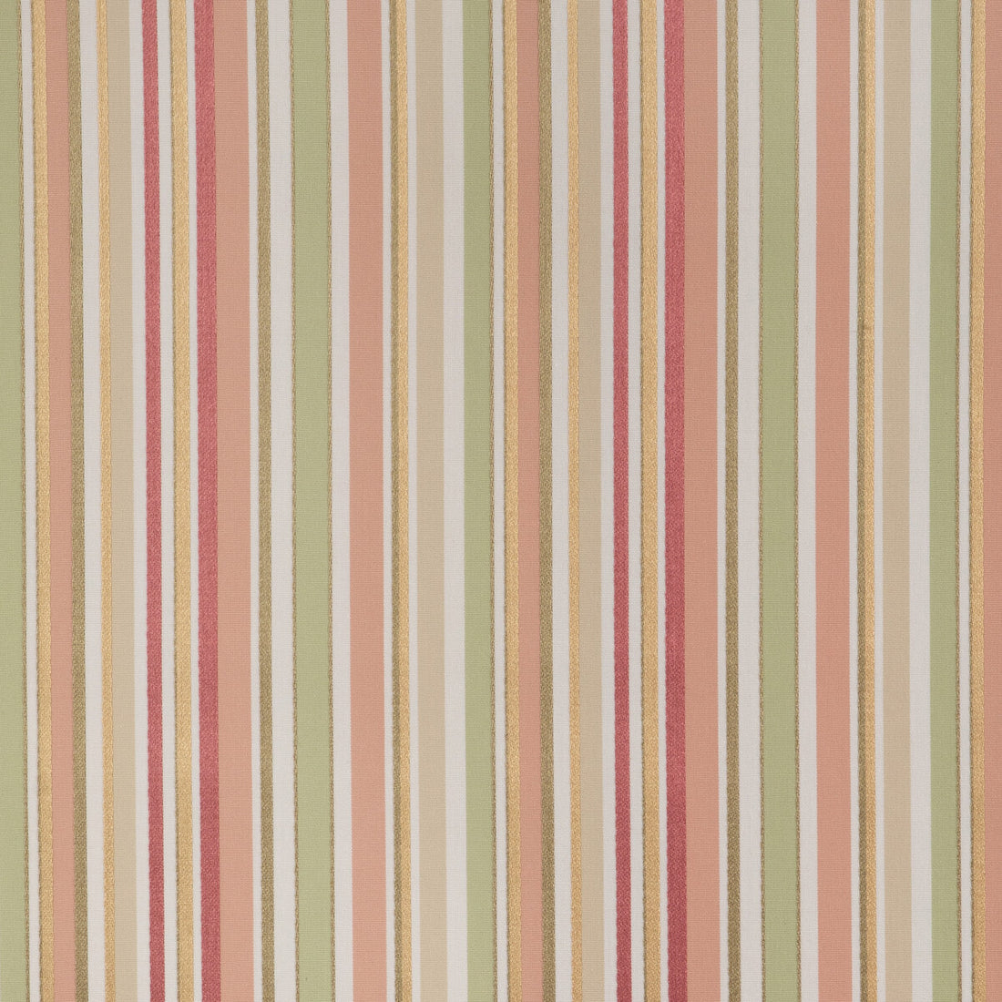 Siders Stripe fabric in blush/sage color - pattern 2023103.73.0 - by Lee Jofa in the Highfield Stripes And Plaids collection