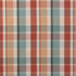Fisher Plaid fabric in teal/spice color - pattern 2023107.519.0 - by Lee Jofa in the Highfield Stripes And Plaids collection