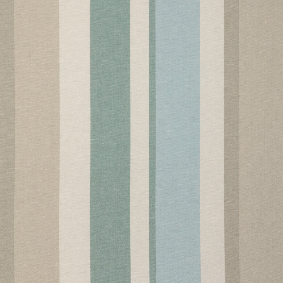 Fisher Stripe fabric in sky/stone color - pattern 2023108.1511.0 - by Lee Jofa in the Highfield Stripes And Plaids collection