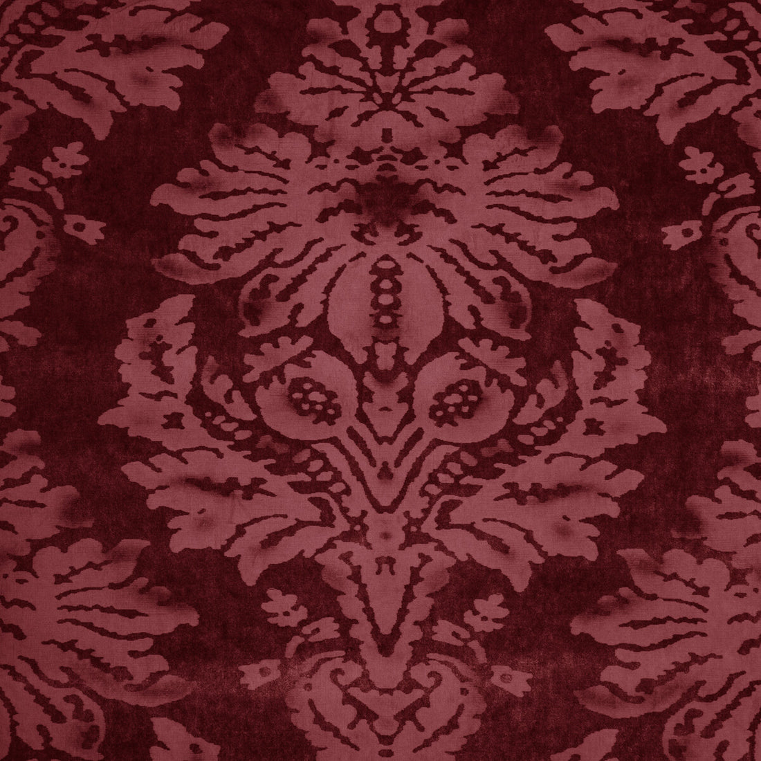 Parham Velvet fabric in ruby color - pattern 2023111.19.0 - by Lee Jofa in the Barwick Velvets collection