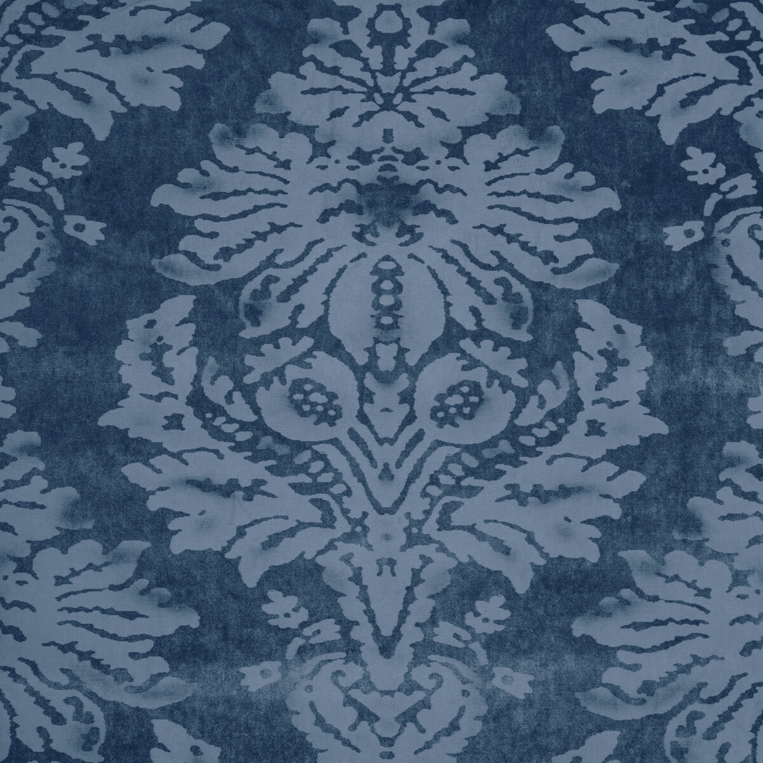 Parham Velvet fabric in azure color - pattern 2023111.50.0 - by Lee Jofa in the Barwick Velvets collection