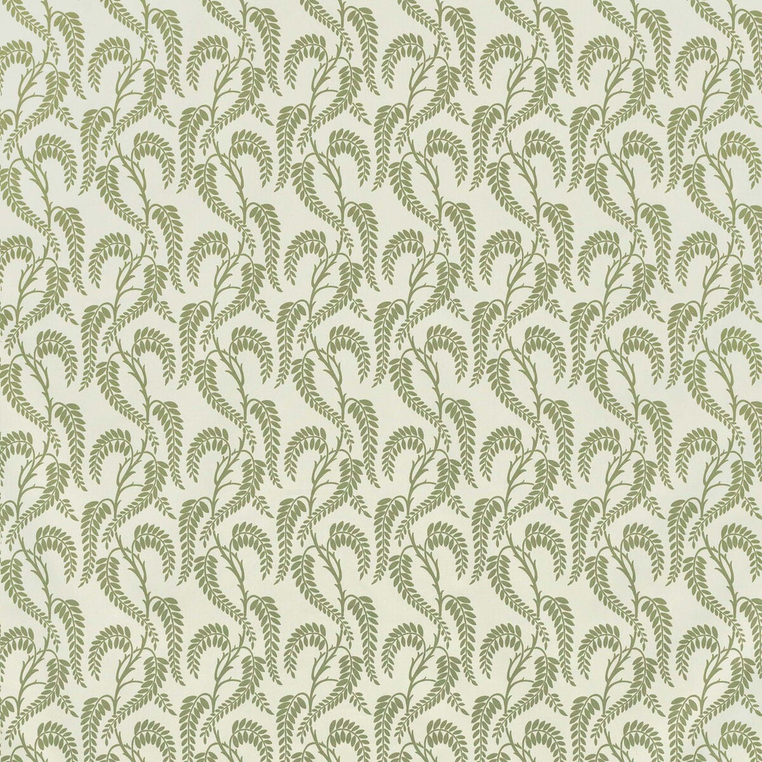 Wisteria fabric in sage on white color - pattern 2023134.31.0 - by Lee Jofa in the Paolo Moschino Garden II collection