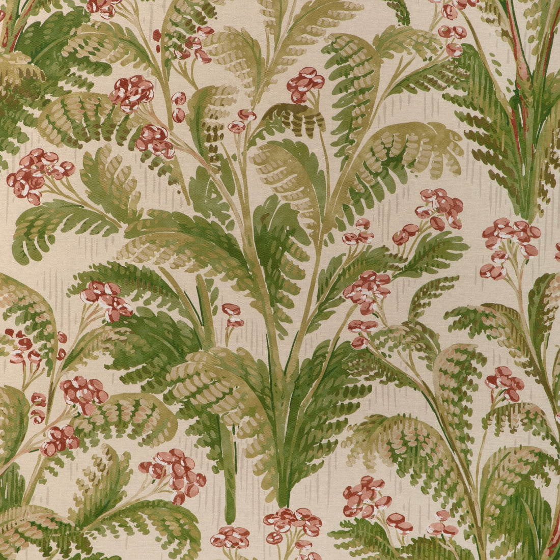 Pashley Print fabric in berry color - pattern 2023140.319.0 - by Lee Jofa in the Garden Walk collection