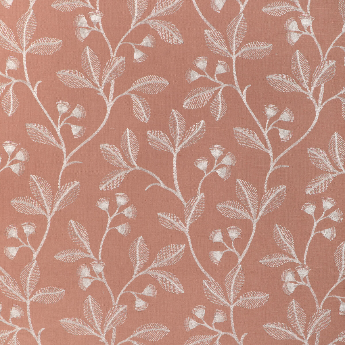 Iris Embroidery fabric in petal color - pattern 2023144.7.0 - by Lee Jofa in the Garden Walk collection