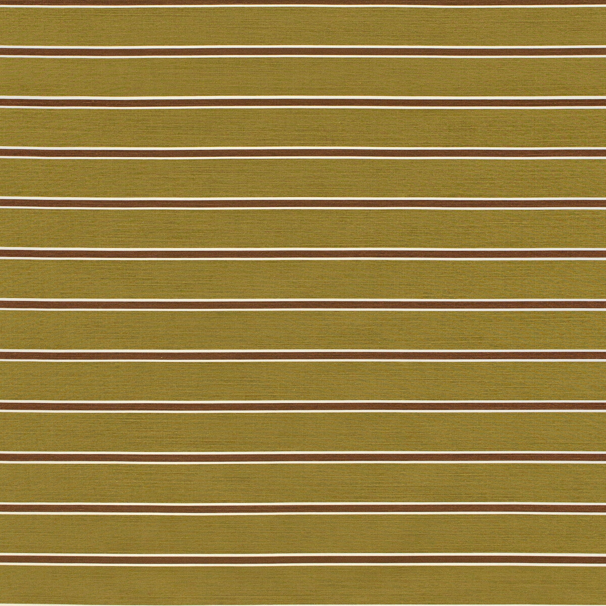 Horizon Stripe fabric in brownolive color - pattern 2024105.630.0 - by Lee Jofa in the Paolo Moschino 2024 collection