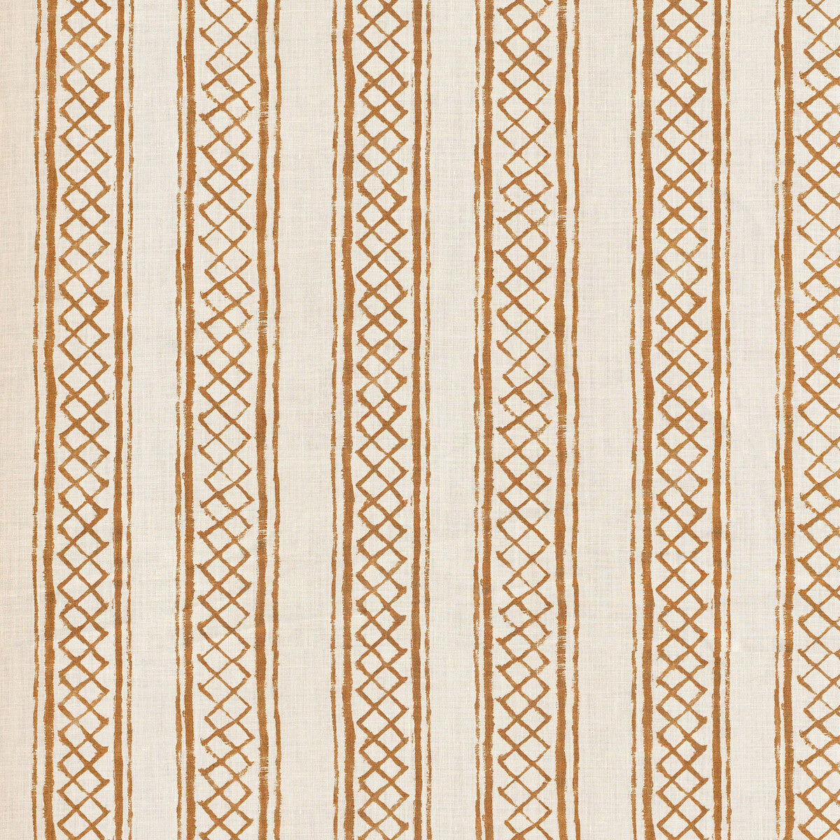 Milos Stripe fabric in ochre color - pattern number 2025104.4.0 - by Lee Jofa in the Mediterraneo collection