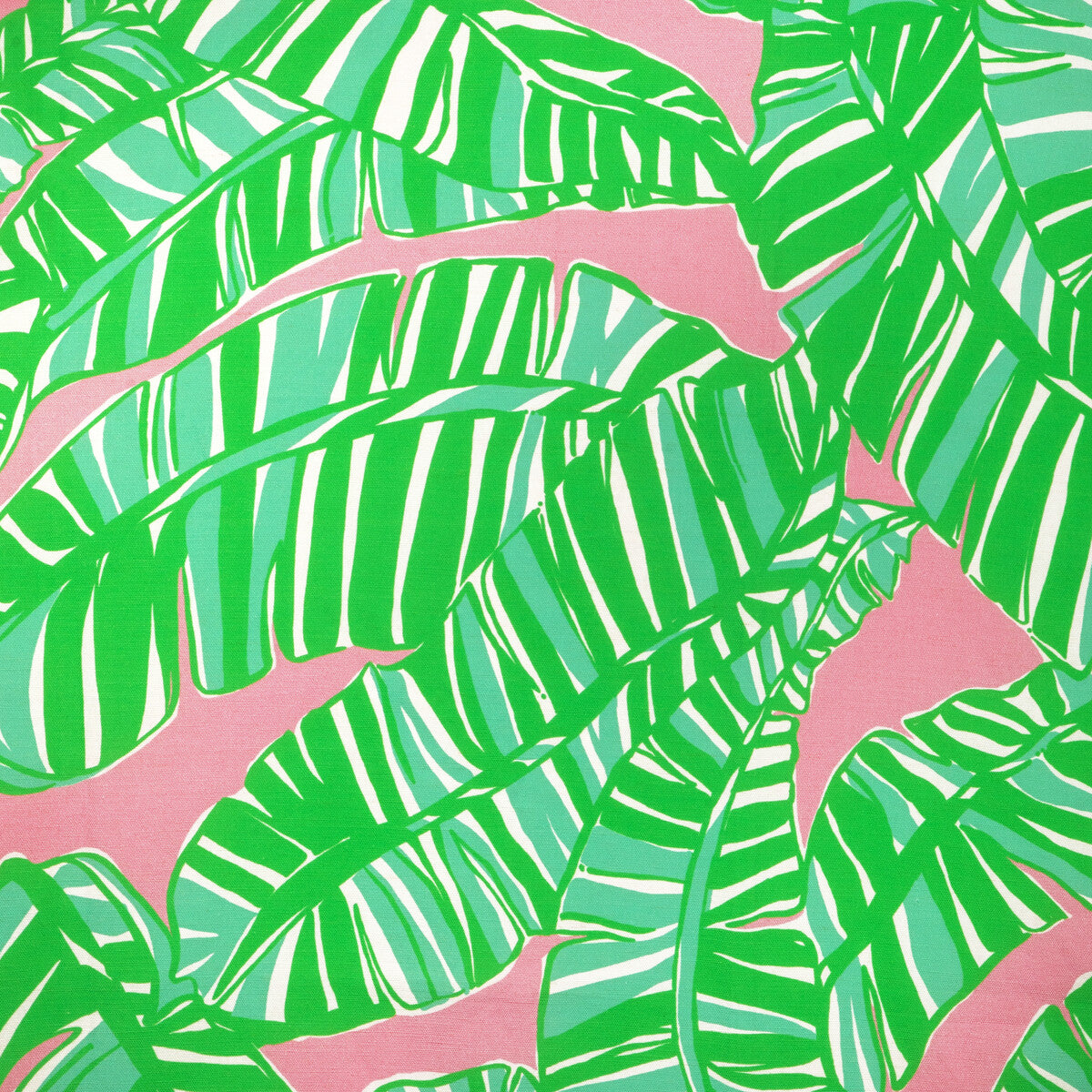 Go Bananas fabric in pink green color - pattern number 2025111.73.0 - by Lee Jofa in the Lilly Pulitzer III collection