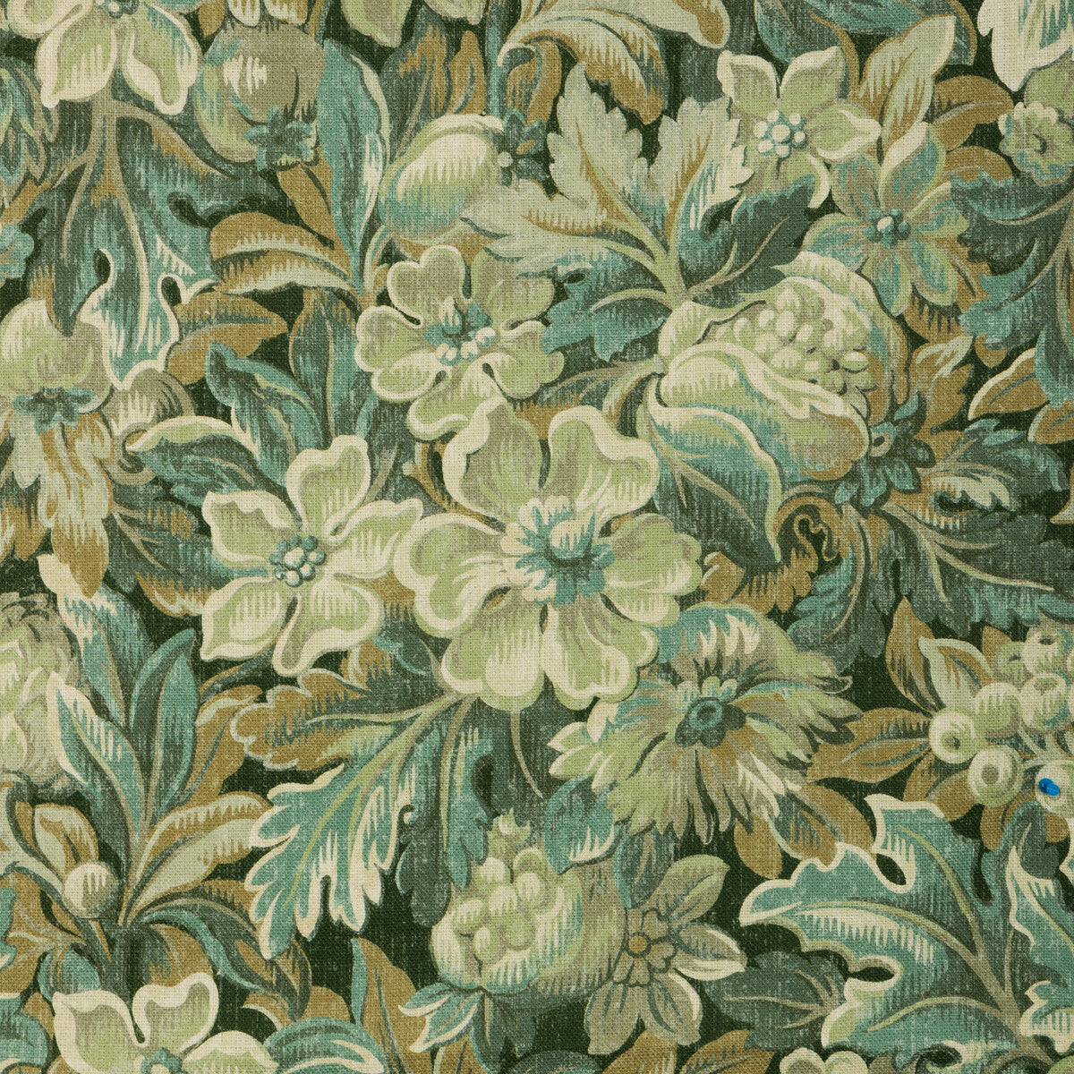 Harper Print fabric in forest color - pattern number 2025130.330.0 - by Lee Jofa in the Whitley Hall collection