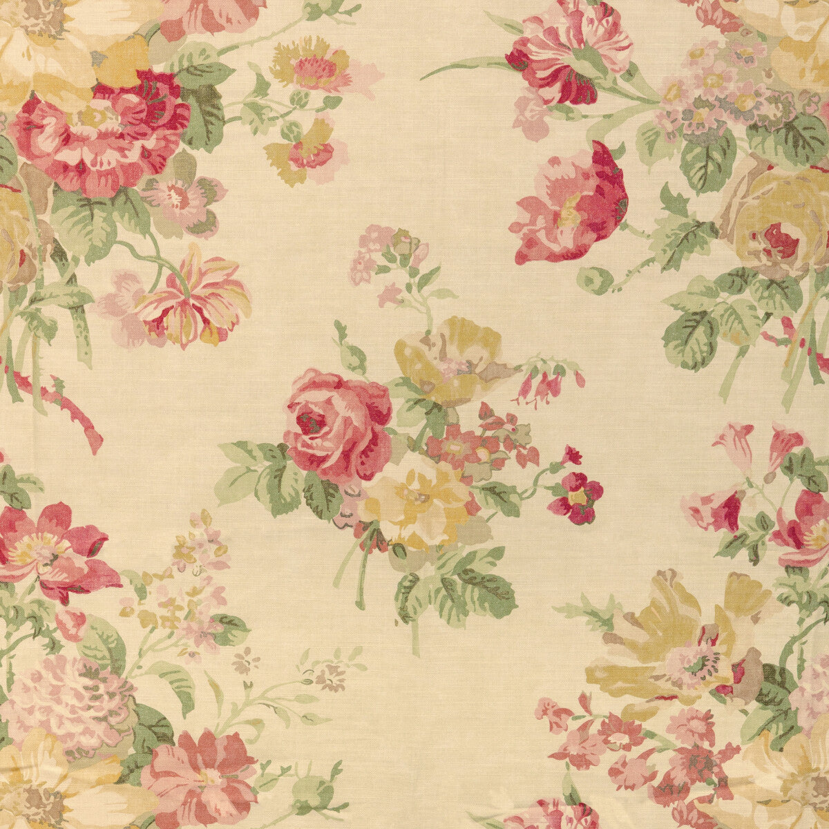 Hathaway Print fabric in spring color - pattern number 2025131.417.0 - by Lee Jofa in the Whitley Hall collection