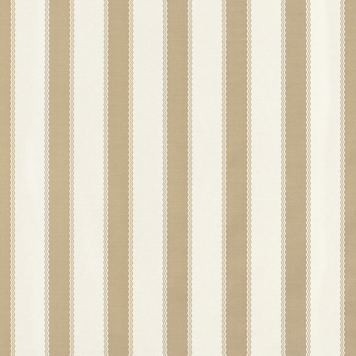 Onda Stripe fabric in marron glace color - pattern number 2025145.166.0 - by Lee Jofa in the Paolo Moschino Cornucopia collection