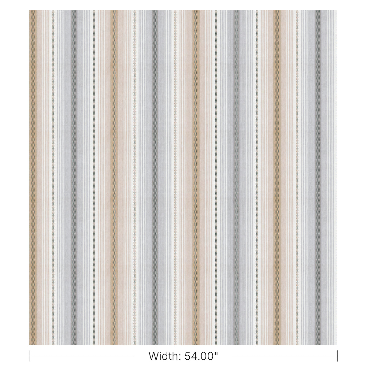 Elowen Stripe fabric in Dune color - pattern number 2026111.1611.0 - by Lee Jofa in the Hinton Hill collection
