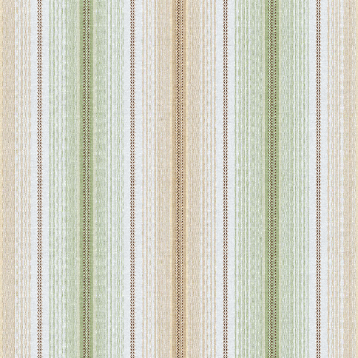 Elowen Stripe fabric in Sage color - pattern number 2026111.316.0 - by Lee Jofa in the Hinton Hill collection