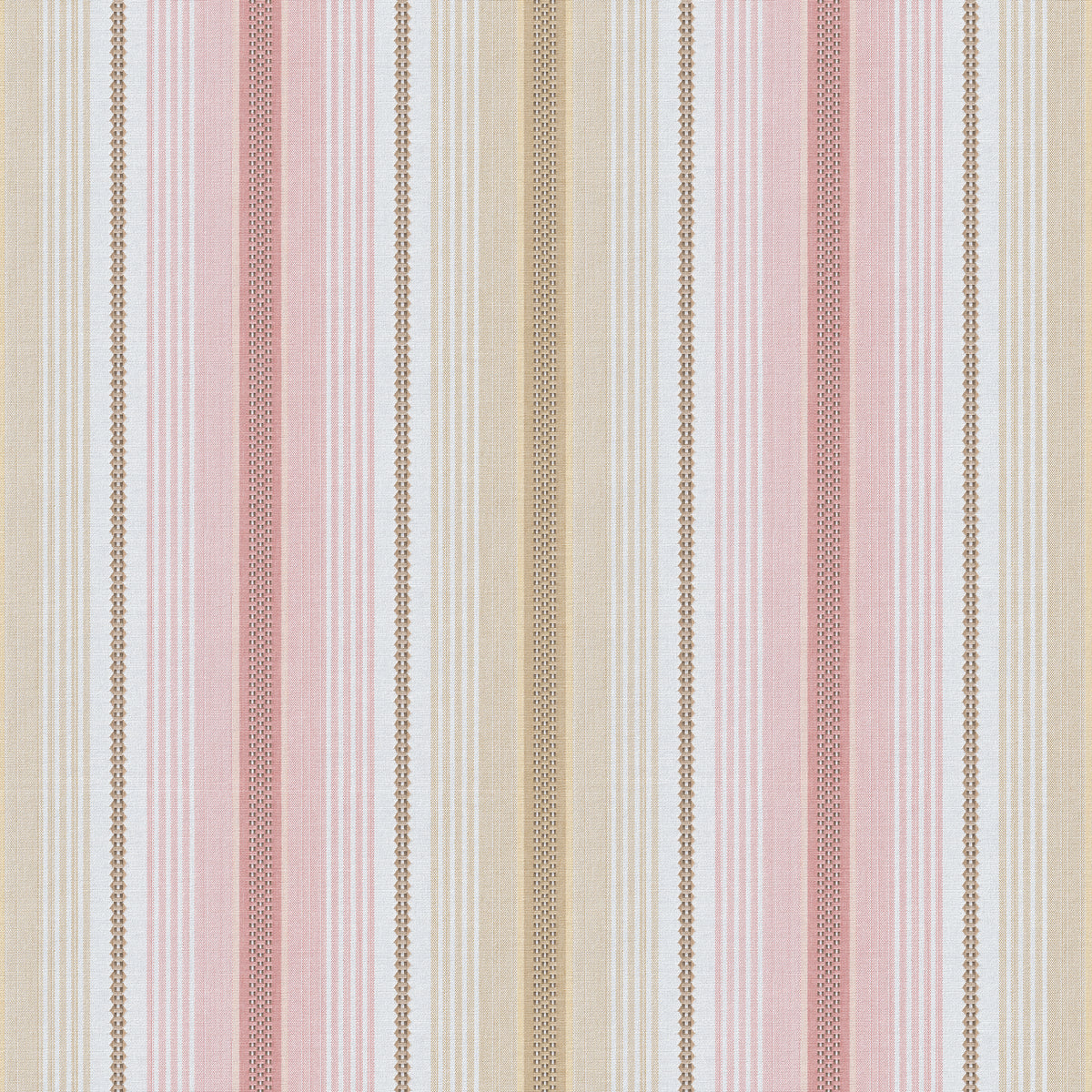 Elowen Stripe fabric in Rose color - pattern number 2026111.716.0 - by Lee Jofa in the Hinton Hill collection