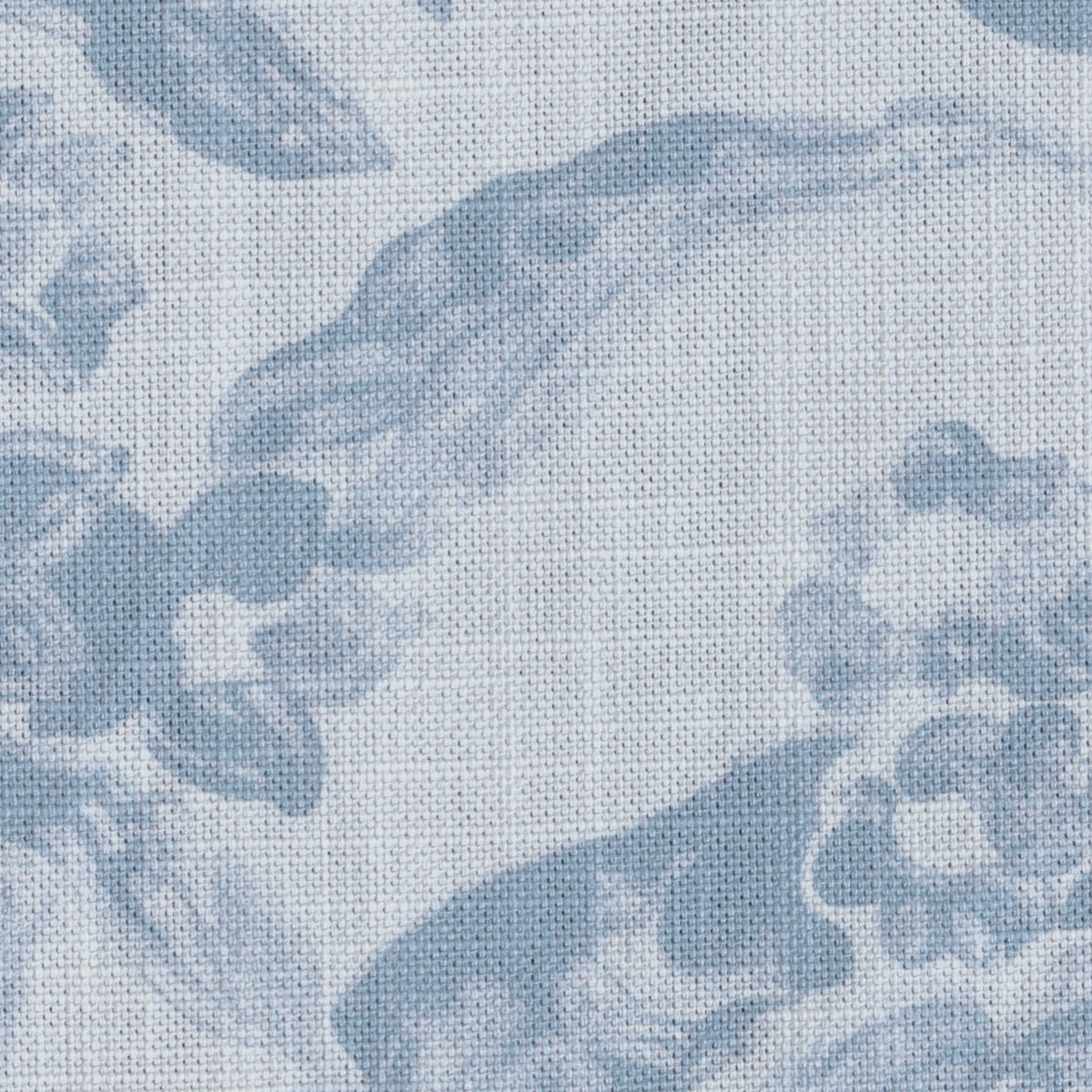 Camellia Toile fabric in Sky color - pattern number 2026131.15.0 - by Lee Jofa in the Gracie Gardens collection