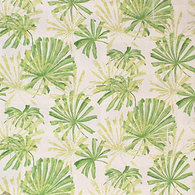 Jimbaran Bay fabric in white/l color - pattern 2423-GWF.23.0 - by Lee Jofa Modern in the Calypso collection