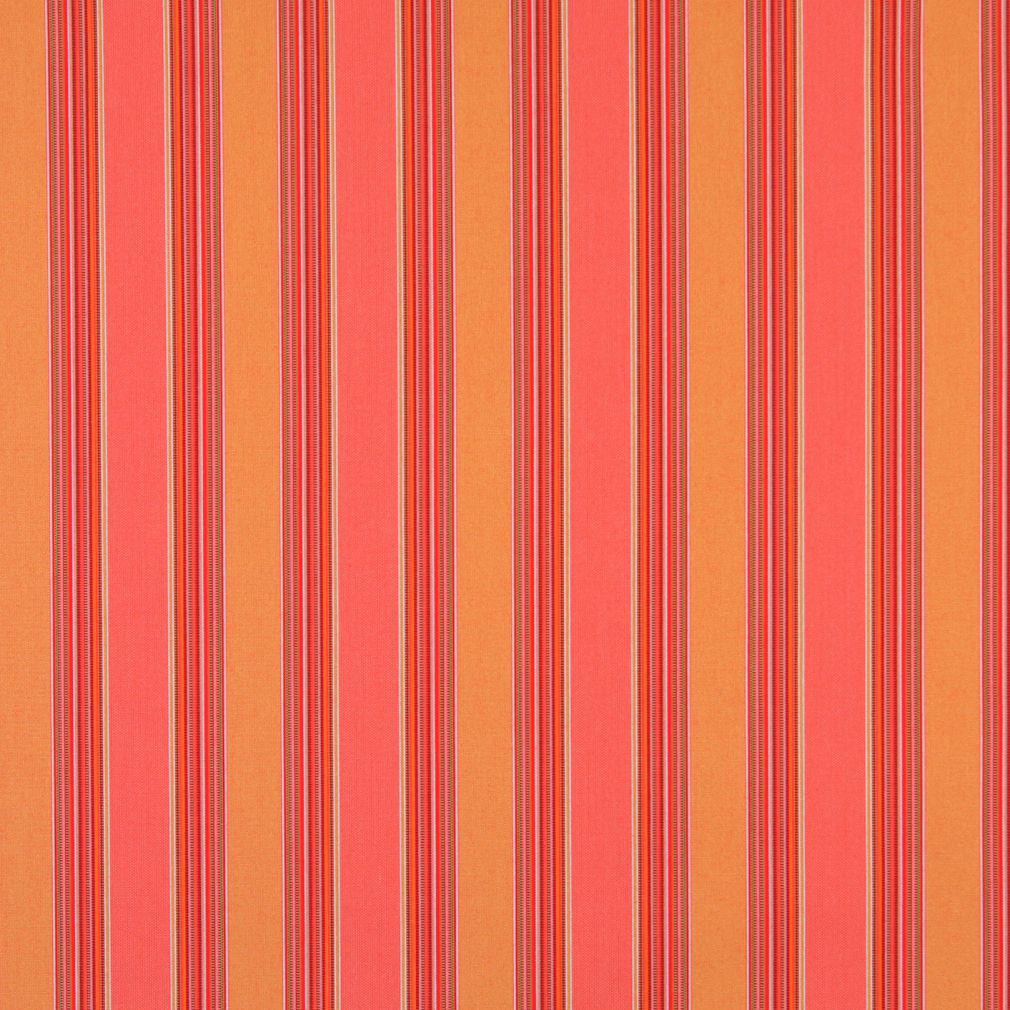 Multi Stripe fabric in coral color - pattern number 2490 - by Charlotte in the All Seasons collection