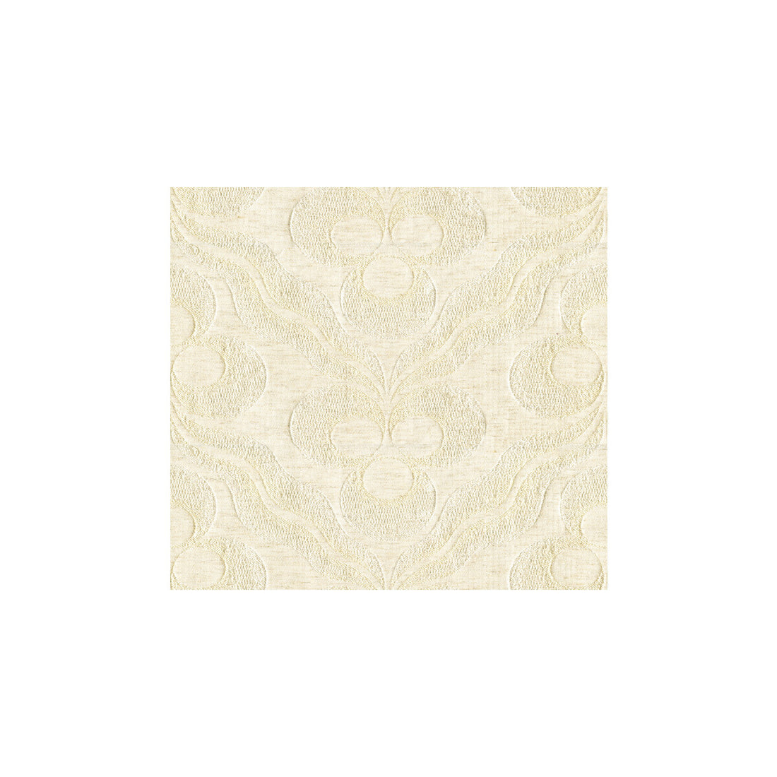 Topkapi Spot fabric in blanc color - pattern 30175.1.0 - by Kravet Couture in the Modern Colors II collection