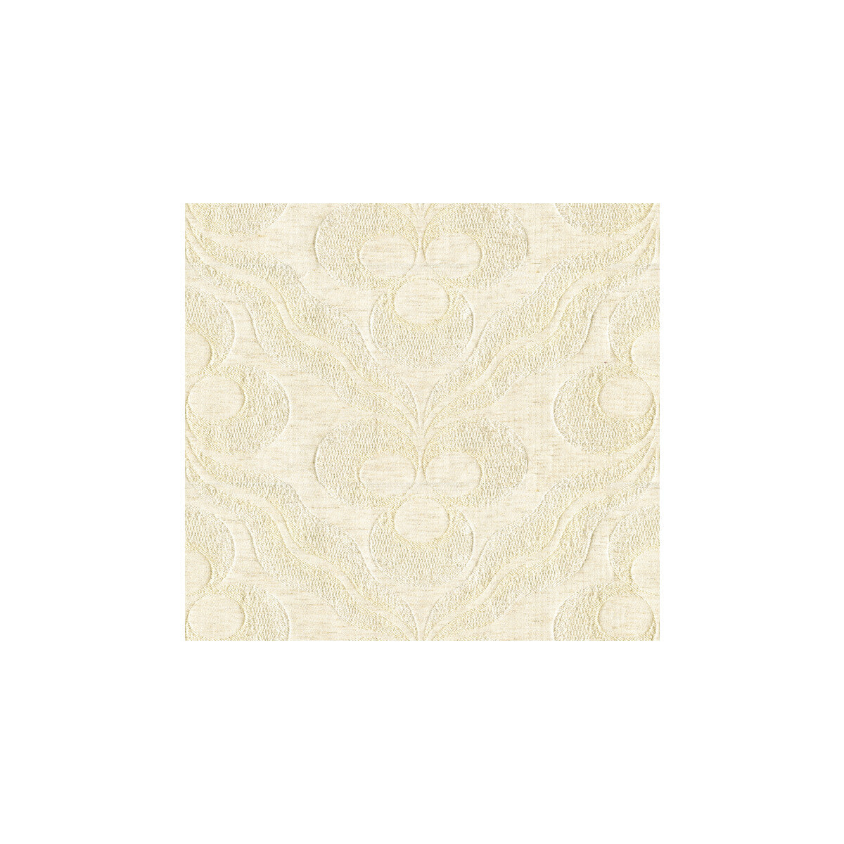 Topkapi Spot fabric in blanc color - pattern 30175.1.0 - by Kravet Couture in the Modern Colors II collection