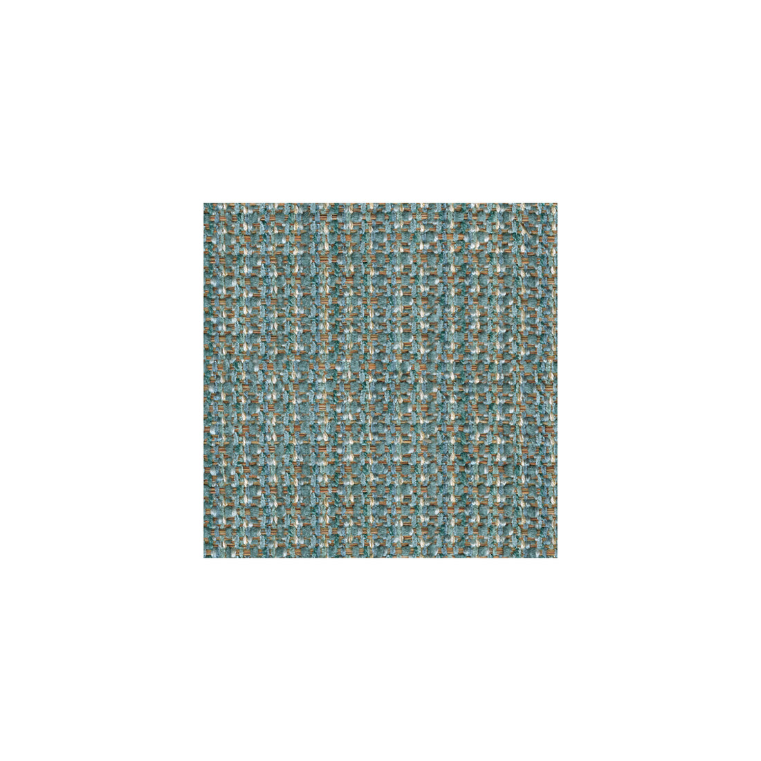 Chenille Tweed fabric in bermuda color - pattern 30962.135.0 - by Kravet Smart in the Gis collection