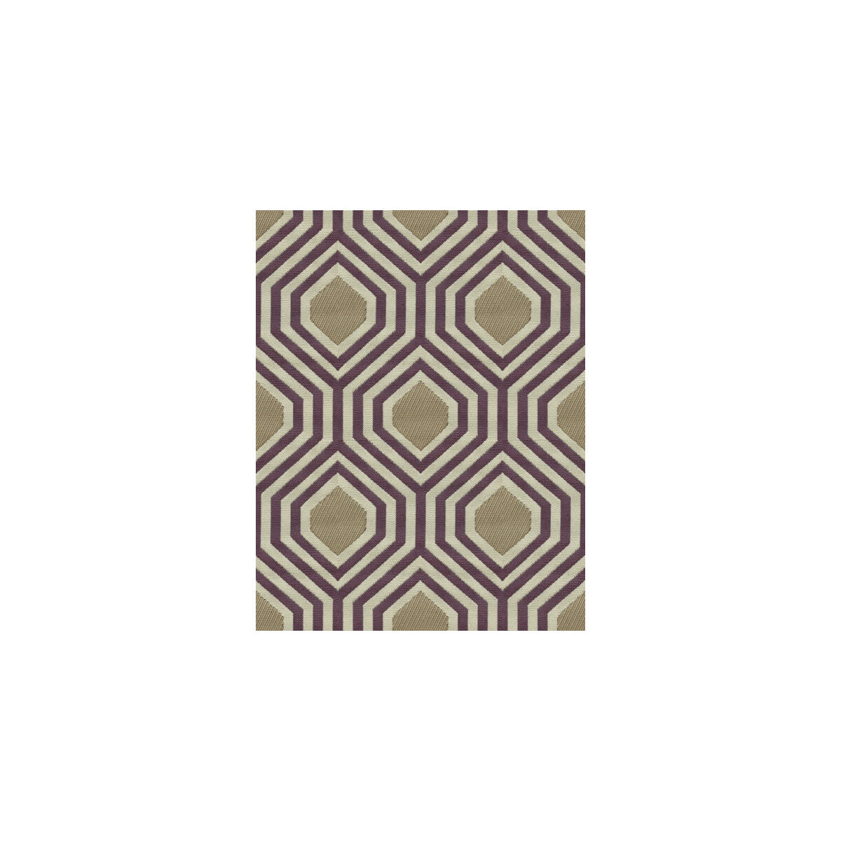 Galvani fabric in raisin color - pattern 31496.1610.0 - by Kravet Design