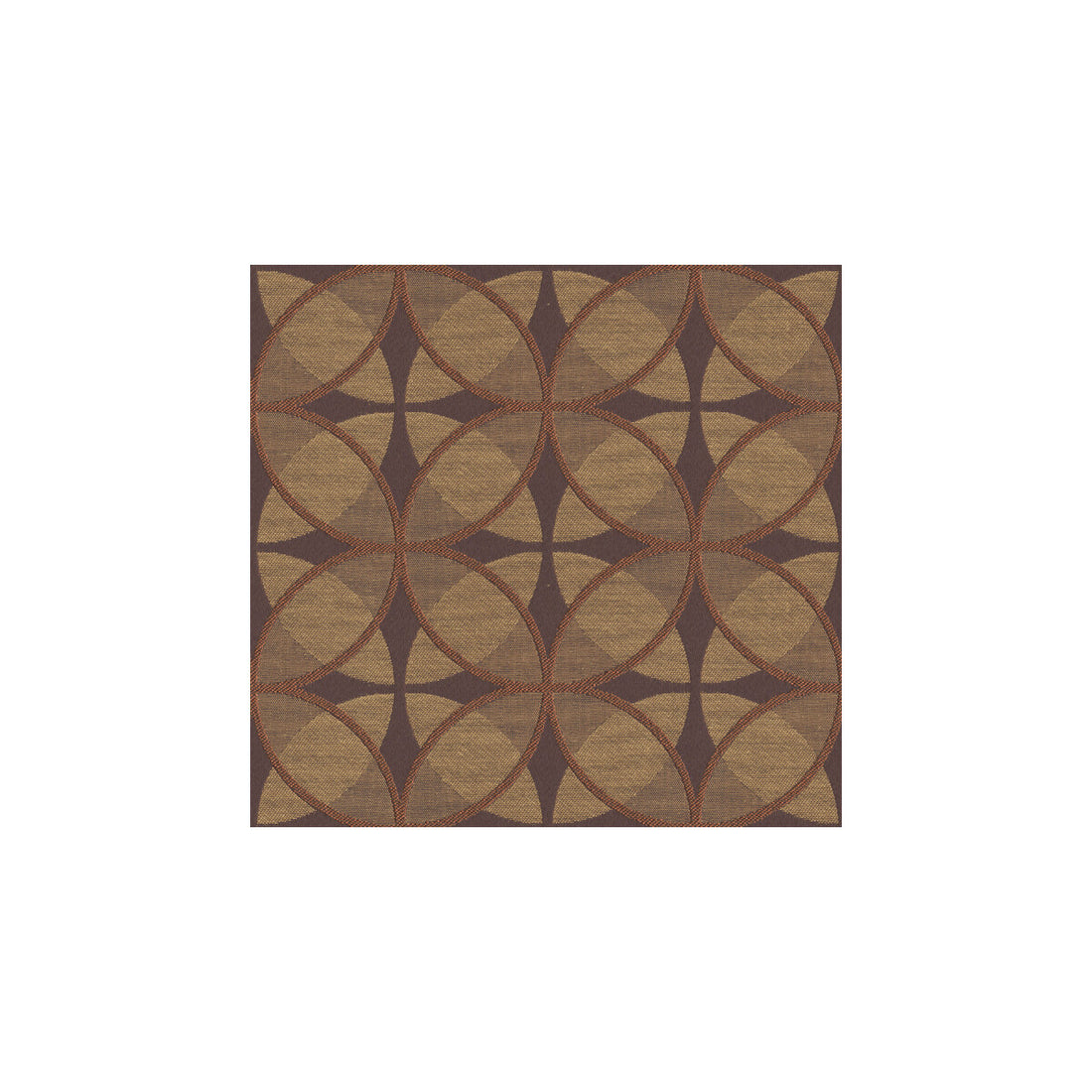 Clockwork fabric in copper color - pattern 31526.6.0 - by Kravet Contract in the Contract Gis collection