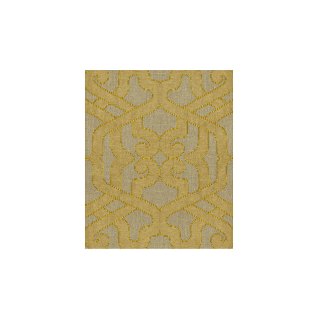 Modern Elegance fabric in saffron color - pattern 32076.14.0 - by Kravet Couture in the Modern Colors II collection