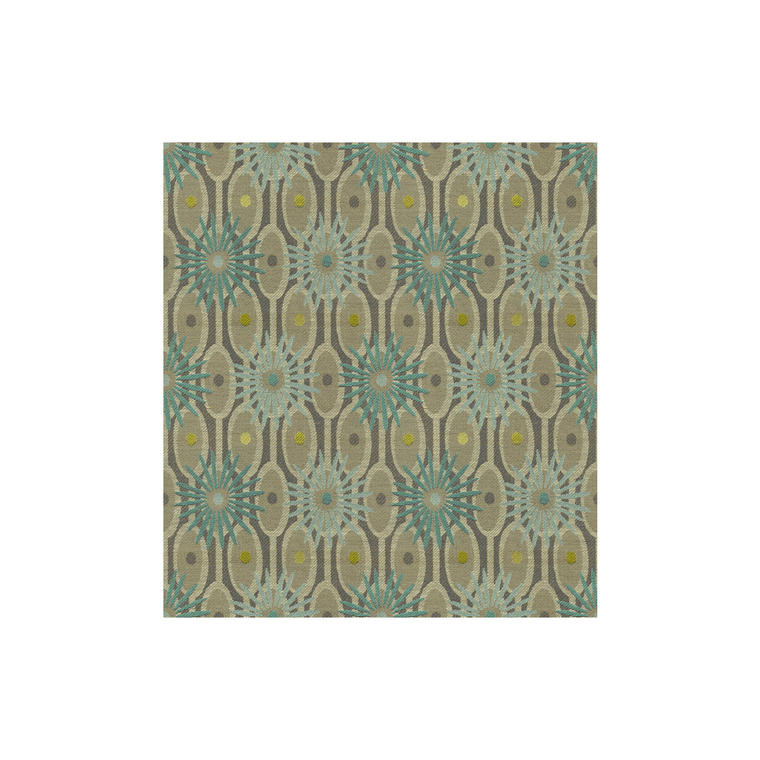 Burst Out fabric in capri color - pattern 32894.511.0 - by Kravet Contract in the Contract Gis collection