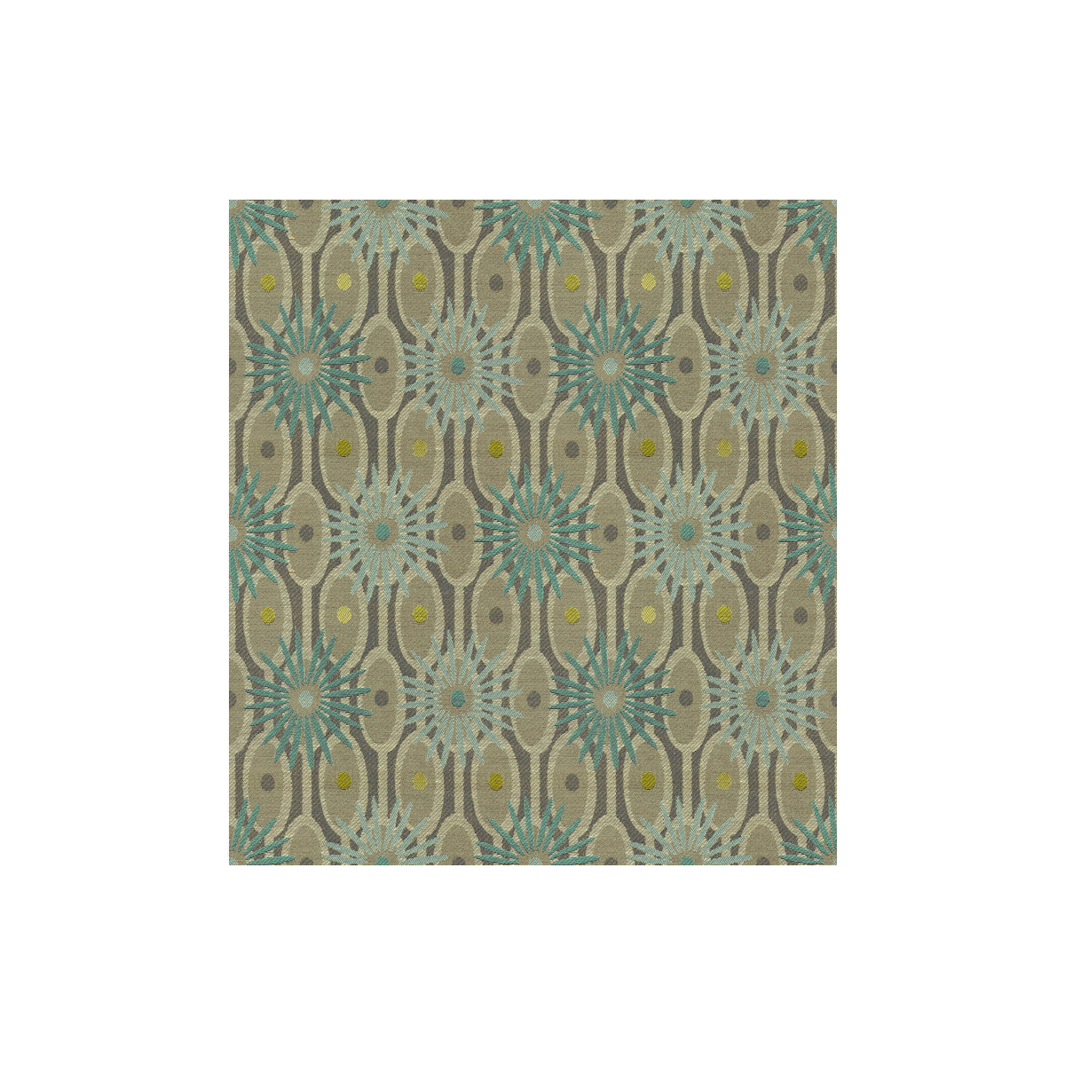 Burst Out fabric in capri color - pattern 32894.511.0 - by Kravet Contract in the Contract Gis collection