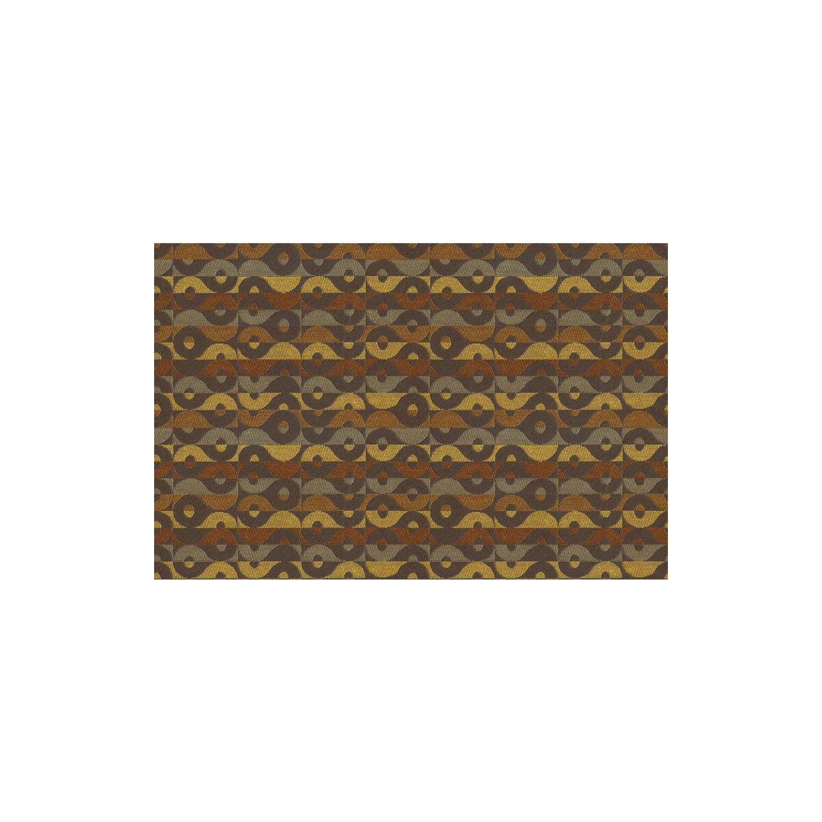 Lucky Charm fabric in toffee color - pattern 32929.640.0 - by Kravet Contract in the Contract Gis collection