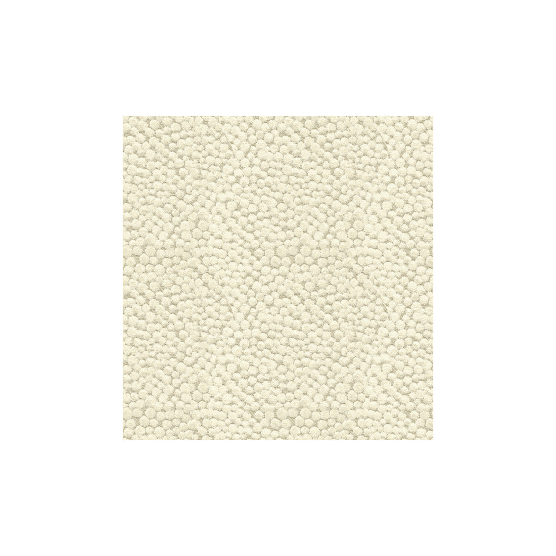 Polka Dot Plush fabric in natural color - pattern 32972.1116.0 - by Kravet Couture in the Modern Colors III collection