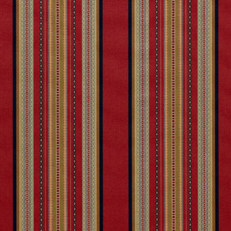 Wellington Stripe fabric in multi on spice color - pattern number 3322023 - by Schumacher in the Chroma collection
