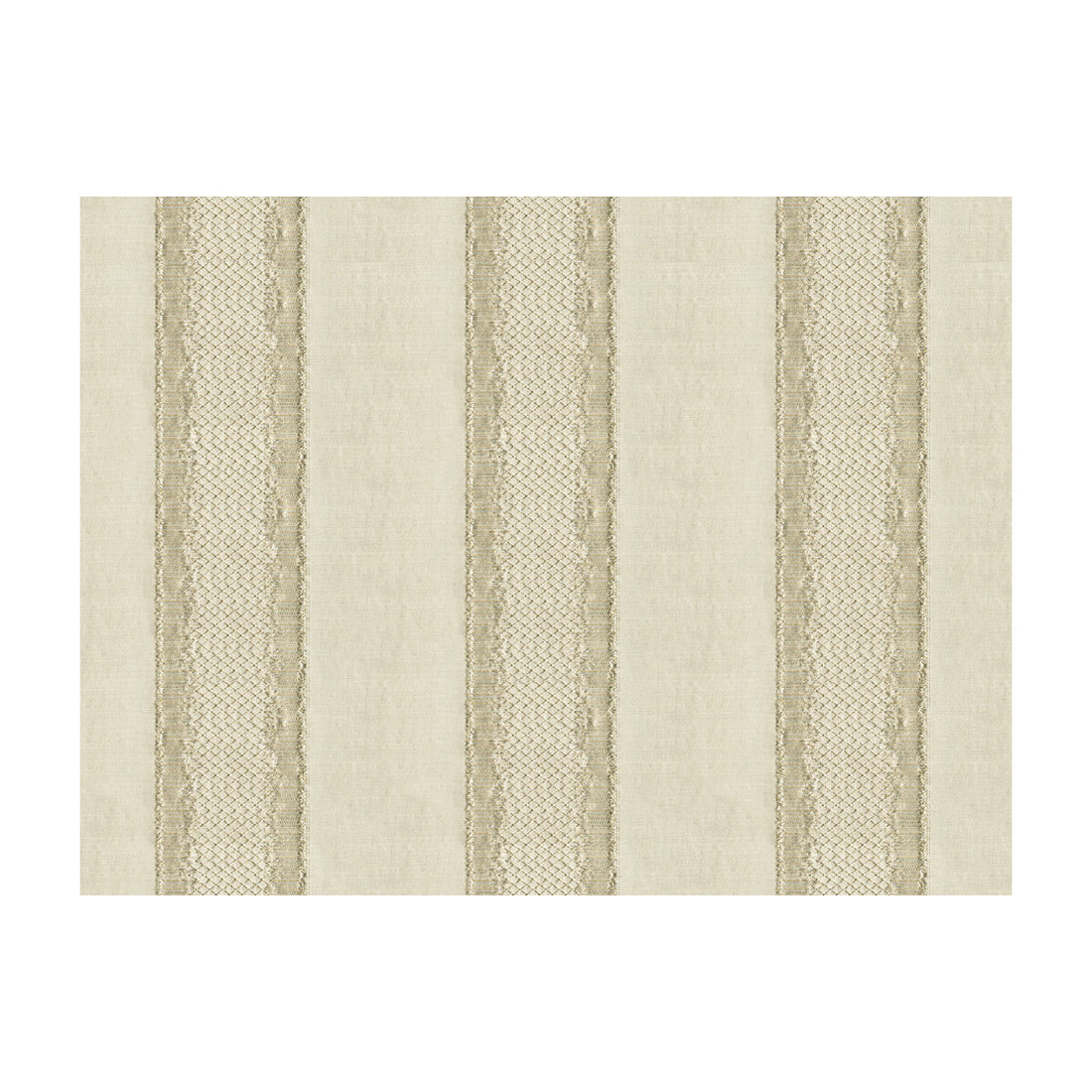 Gilded Stripe fabric in champagne color - pattern 33279.1.0 - by Kravet Couture in the Modern Luxe collection