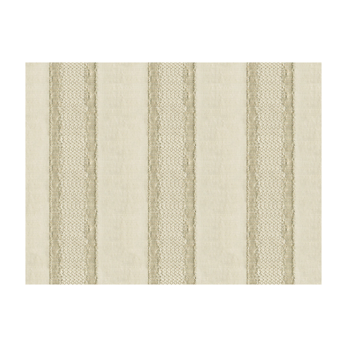 Gilded Stripe fabric in champagne color - pattern 33279.1.0 - by Kravet Couture in the Modern Luxe collection
