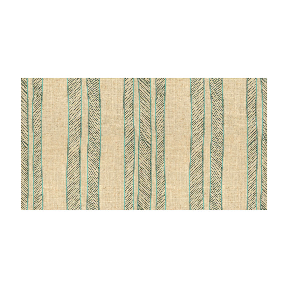 Cords fabric in aqua color - pattern 33430.13.0 - by Kravet Basics in the Jeffrey Alan Marks Waterside collection