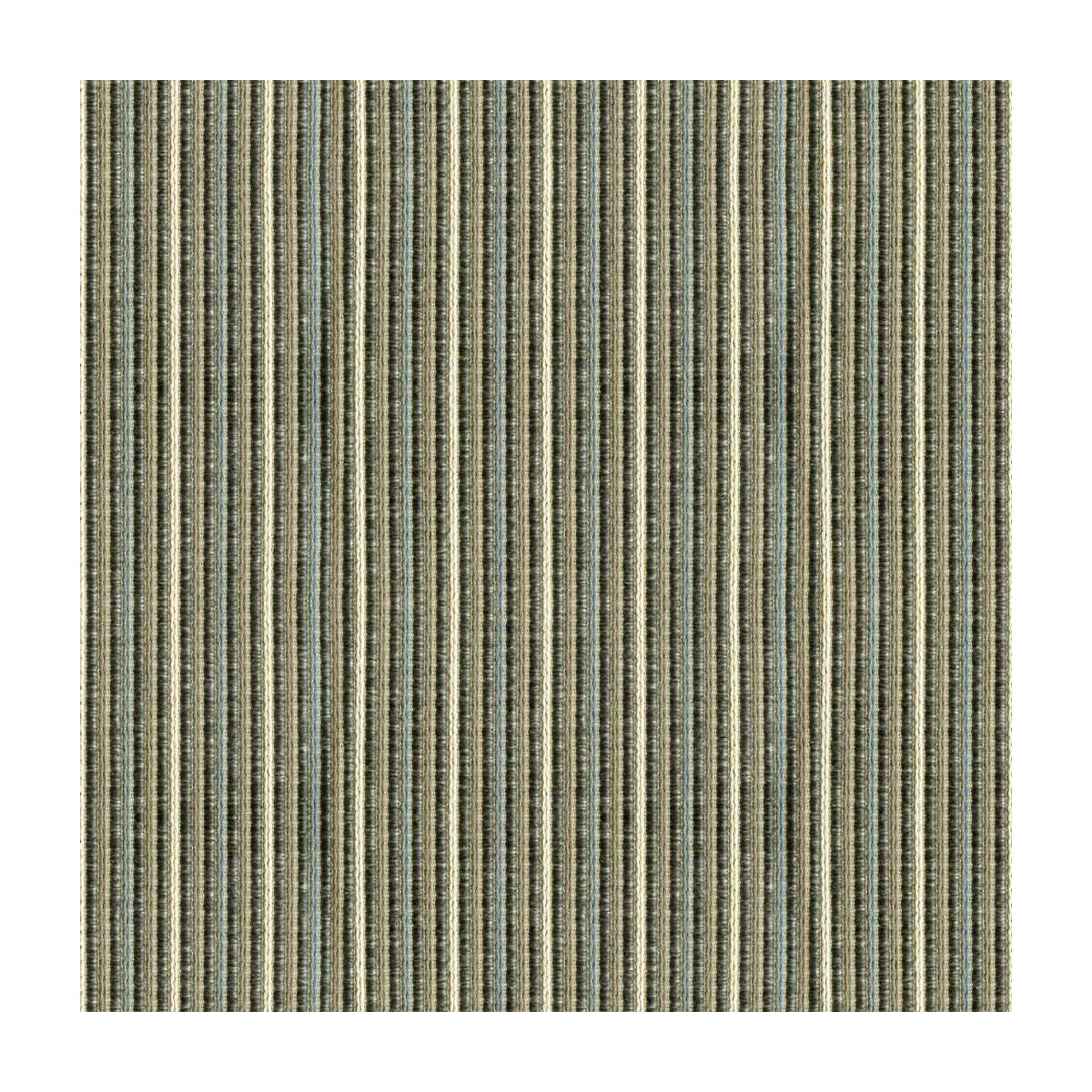 Inlet Stripe fabric in pearl gray color - pattern 33497.1511.0 - by Kravet Design in the Waterworks II collection