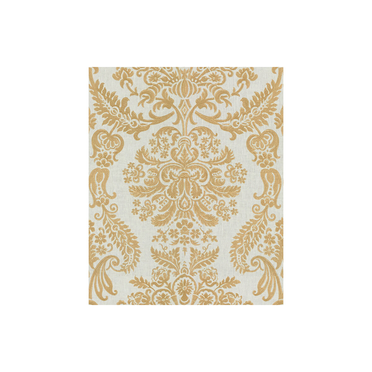 Grand Gesture fabric in white gold color - pattern 33551.4.0 - by Kravet Couture in the Modern Luxe collection