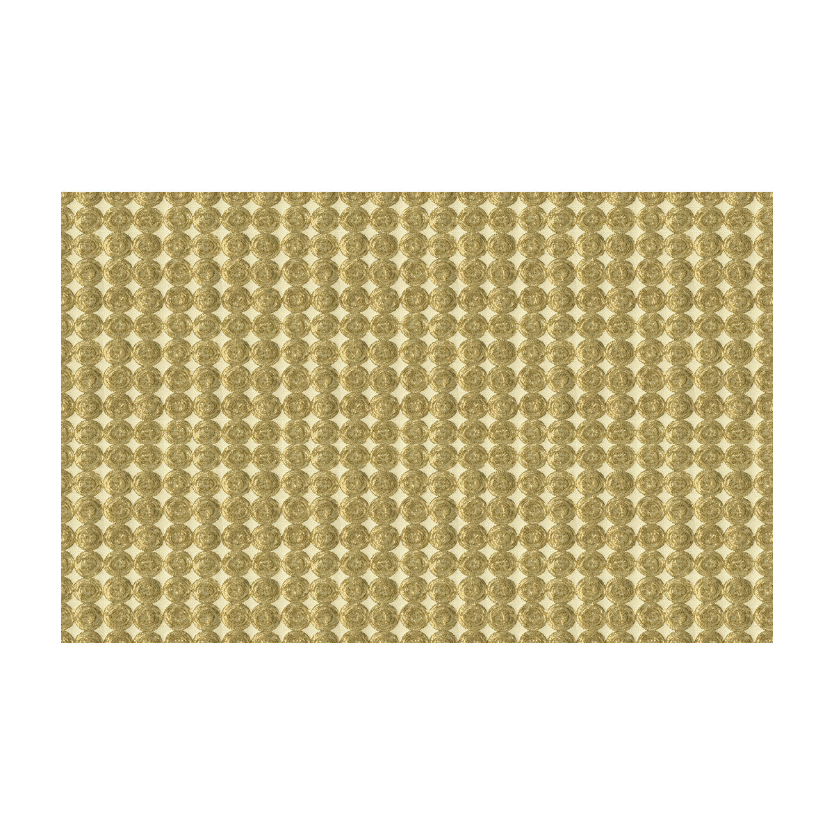 Rare Coin fabric in white gold color - pattern 33557.4.0 - by Kravet Couture in the Modern Luxe collection
