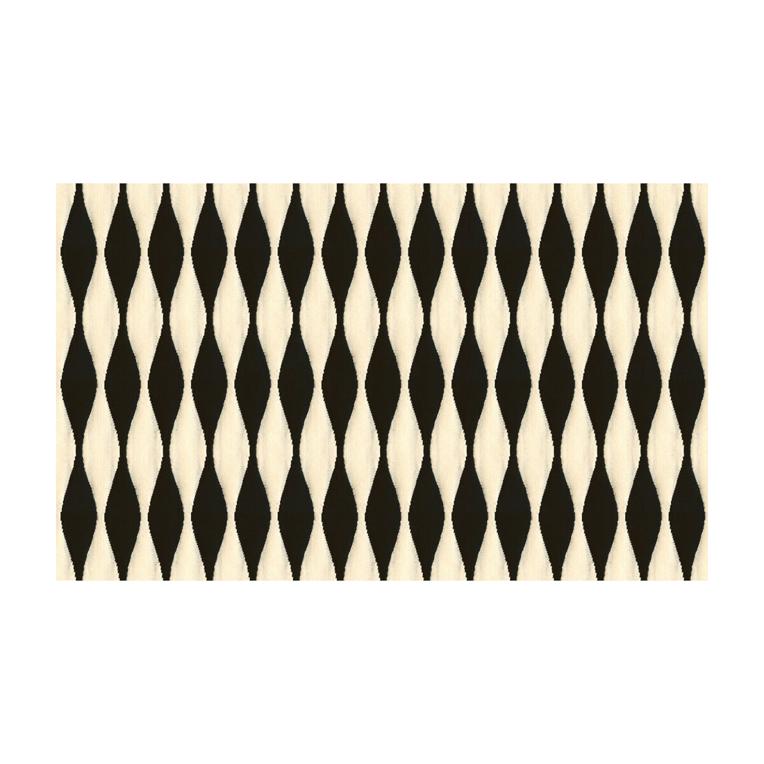 Baza fabric in licorice color - pattern 33658.81.0 - by Kravet Design in the Jonathan Adler Performance Fabrics collection