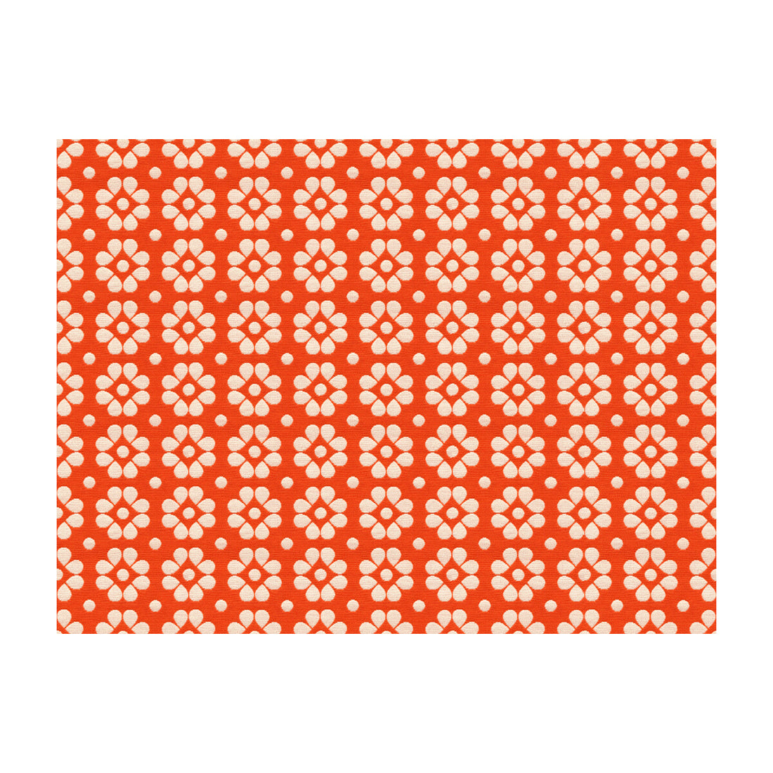 Kahlo fabric in mandarin color - pattern 33780.12.0 - by Kravet Design in the Jonathan Adler Charade collection