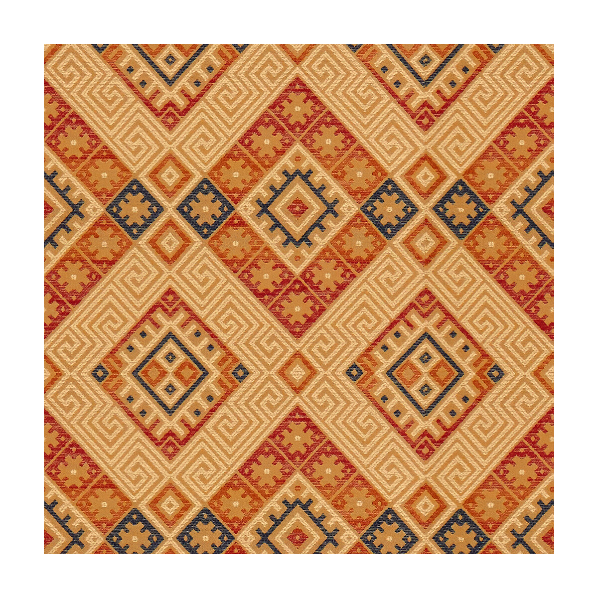 Kassa fabric in durango color - pattern 33813.916.0 - by Kravet Design in the Museum Of New Mexico collection