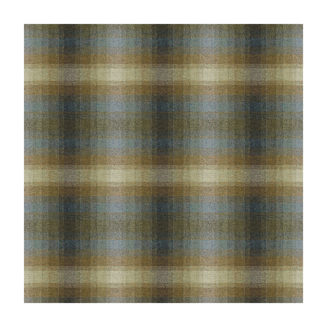 Toboggan Plaid fabric in bluejay color - pattern 33912.516.0 - by Kravet Couture in the Barbara Barry Chalet collection