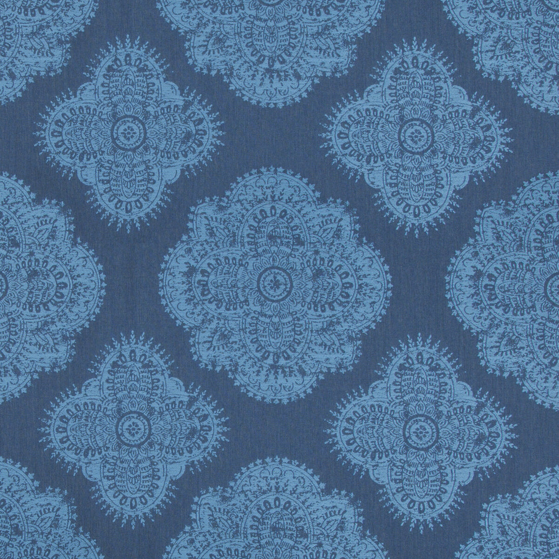 Bendi fabric in indigo color - pattern 34542.50.0 - by Kravet Design in the Echo Indoor Outdoor Ibiza collection
