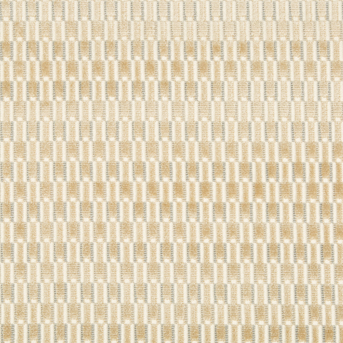 Finishing Touch fabric in stone color - pattern 34791.16.0 - by Kravet Couture in the Artisan Velvets collection