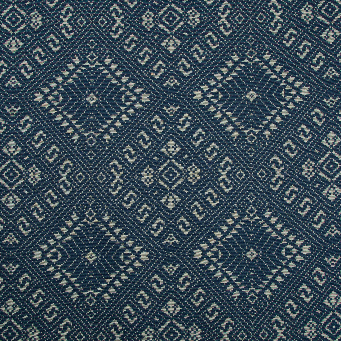 Penang fabric in indigo color - pattern 34875.50.0 - by Kravet Design in the Oceania Indoor Outdoor collection
