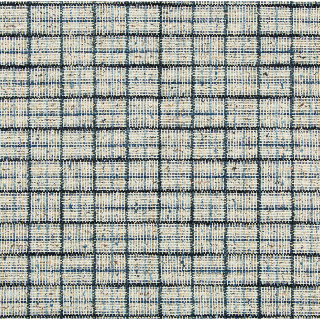 Wenthworth Check fabric in marine color - pattern 35188.1516.0 - by Kravet Couture in the David Phoenix Well-Suited collection
