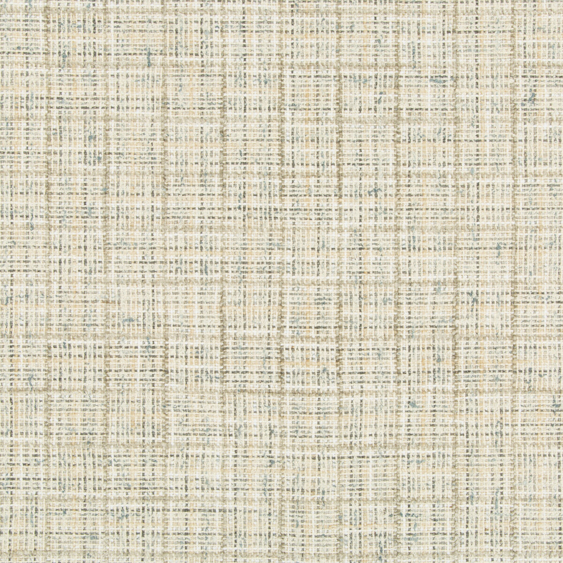 Wenthworth Check fabric in alabaster color - pattern 35188.1611.0 - by Kravet Couture in the David Phoenix Well-Suited collection