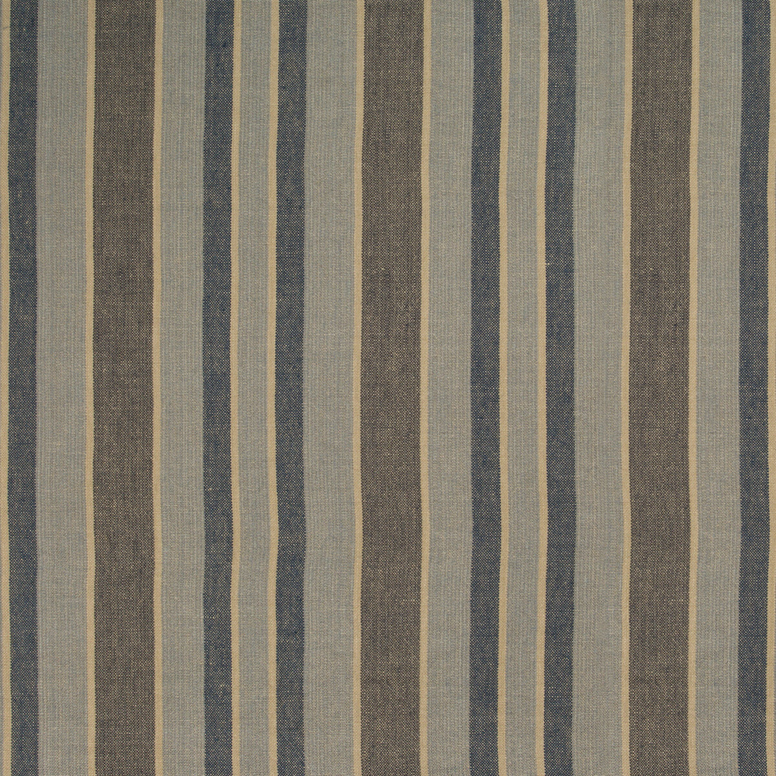 Bondi Stripe fabric in denim color - pattern 35399.516.0 - by Kravet Design in the Nate Berkus Well-Traveled collection